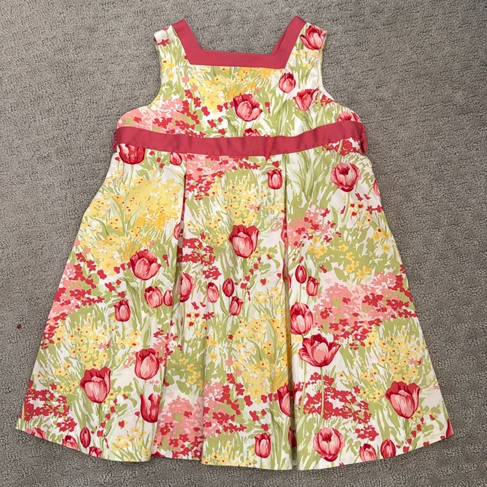 Hartstrings 24 mos pink Floral Dress